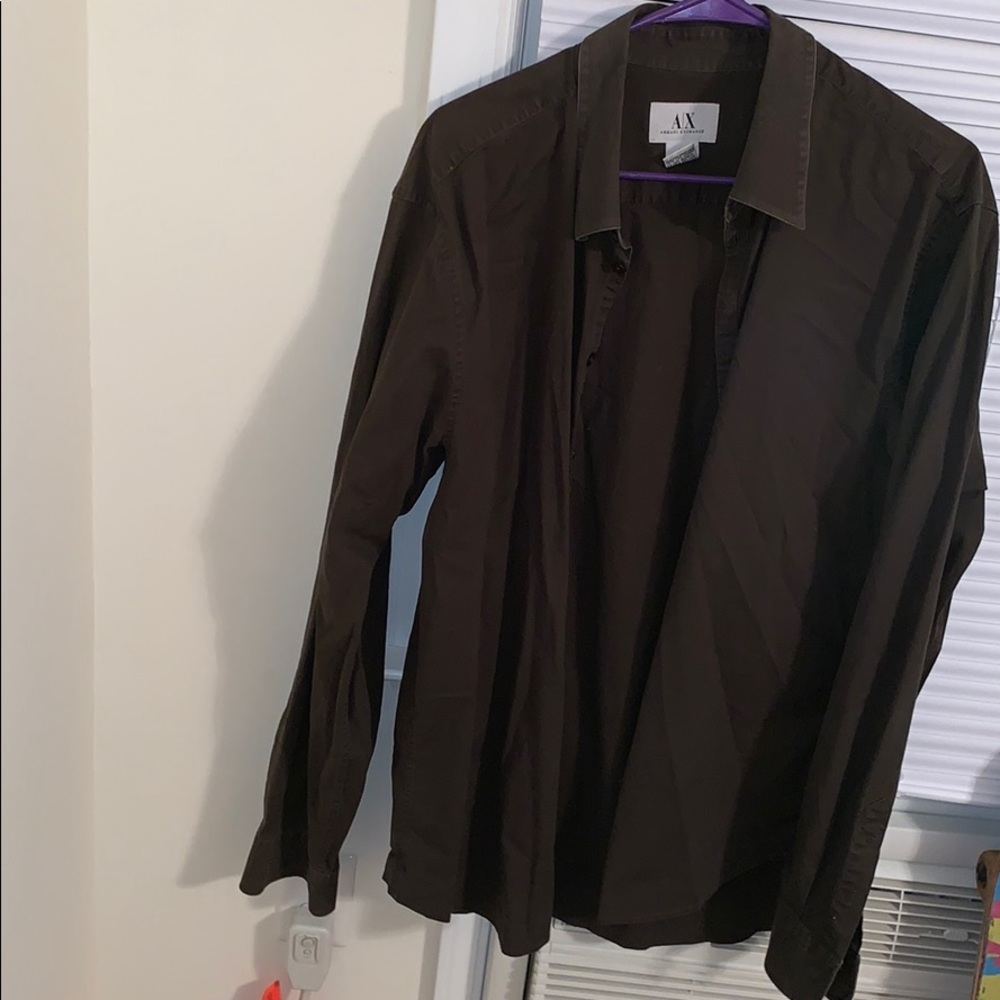 Armani Exchange Men’s Button Down